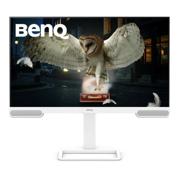 Monitor IPS LED BenQ 31.5″ EW3290U, 4K UHD (3840 x 2160), HDMI, Boxe, Pivot (Alb) „9H.LN4LJ.LBE” (timbru verde 7 lei)
