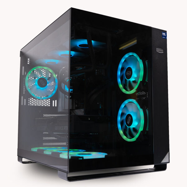 Sistem Desktop PC Spacer Phantom, Ultra 9 25K, 32GB DDR5, 2TB DDR5, GeForce RTX 5080 Windforce OC SFF 16G, No Os, Negru, „SPACER-Phantom-17”