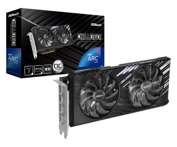 Placa video Intel Arc A770 Challenger SE 16GB OC graphics card „A770 CL SE 16GO”