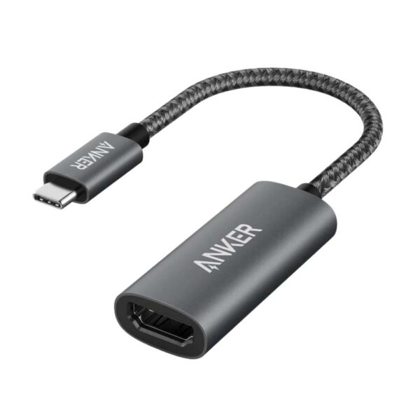 Adaptor video Anker, USB Type-C la HDMI(M), rezolutie 4K la 60Hz, PVC, negru, „A83120A2” (timbru verde 0.08 lei) – 194644075804