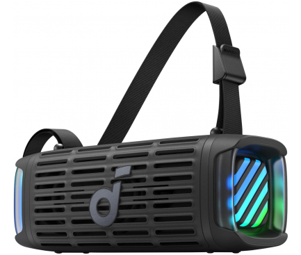 Boxa portabila Anker „Soundcore Boom 3i” 50W, Bluetooth 5.3, autonomie 16 ore, rezistenta la apa si praf, negru, „D5100010” (timbru verde 2 lei) – 194644276515