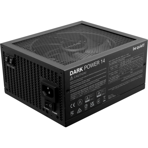 SURSA be quiet „Dark Power 14”, 1000W, certificare 80 Plus Titanium, Full bridge&nbsp;+&nbsp;LLC&nbsp;+&nbsp;SR&nbsp;+&nbsp;DC/DC, fan 135mm Silent Wings, negru, „BP020EU” (timbru verde 4 lei)