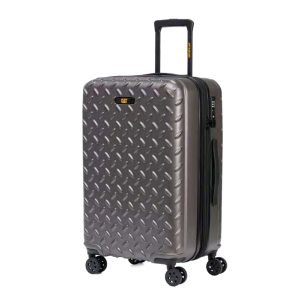 Troller cabina avion, CATERPILLAR Industrial Plate, 37.5 x 23.5 x 54 cm (Lxlxh), 35L, ABS – titanium „CAT-84759-336”