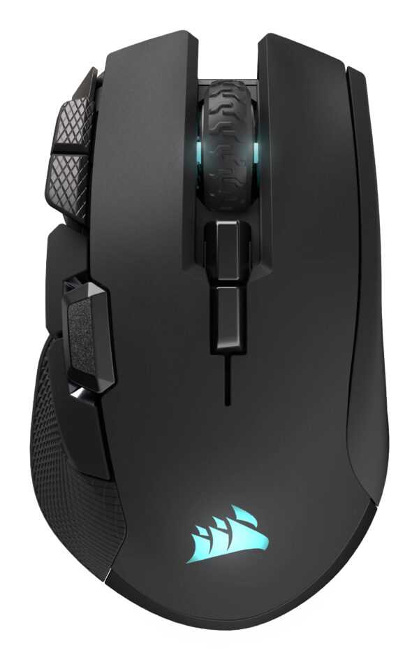 Mouse Gaming Wireless Corsair IRONCLAWSE „CH-9317110-WW” (timbru verde 0.18 lei)