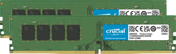MEMORY DIMM 64GB PC25600 DDR4/KIT2 CT2K32G4DFD832A CRUCIAL „CT2K32G4DFD832A”