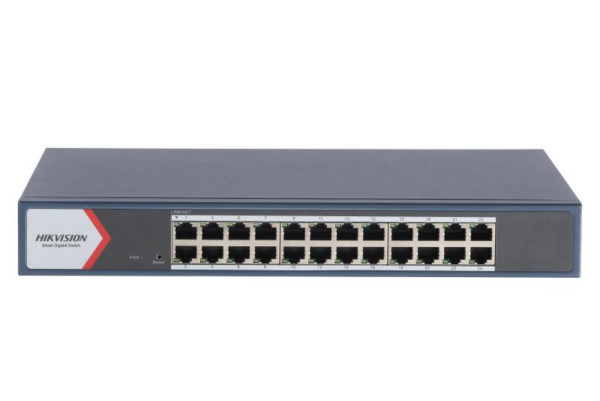 SWITCH 24PORTURI GIGABIT SMARTMANAGED „DS-3E1524-EIV3” (timbru verde 2 lei)