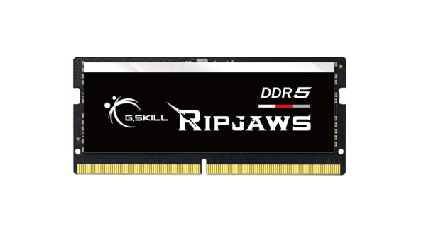 Memorie laptop G.Skill DDR5 – 64GB – 5600 – CL – 40 (2x 32 GB) dual kit, RAM (black, F5-5600S4040A32GX2-RS, Ripjaws, INTEL XMP) „F5-5600S4040A32GX2-RS”