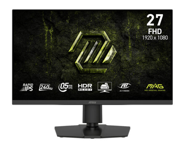 MSI MAG 272PF X24 27inch Gaming Monitor FHD IPS 300 cd/m 240MHz 0.5ms 2xHDMI DP „MAG 272PF X24” (timbru verde 7 lei)