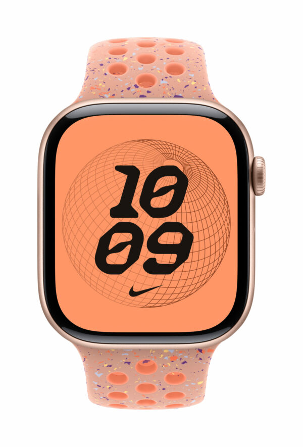 AW BAND 46MM NIKE SPORT ALPENGLOW PK S/M „MGC64ZM/A”