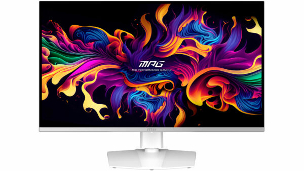 Monitor Gaming QD-OLED MSI 31.5″ MPG 321URXW QD-OLED, UHD (3840 x 2160), HDMI, DisplayPort, 240 Hz, 0.03 ms (Alb) „MPG 321URXW QD-OLED” (timbru verde 7 lei)