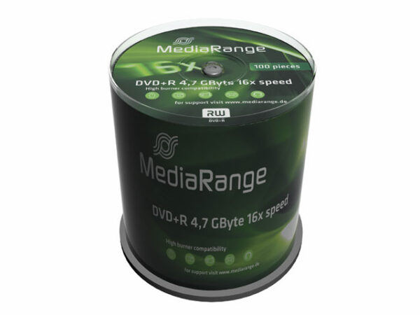 DVD+R 16x CB 4,7GB MediaR 100 pieces „MR443”