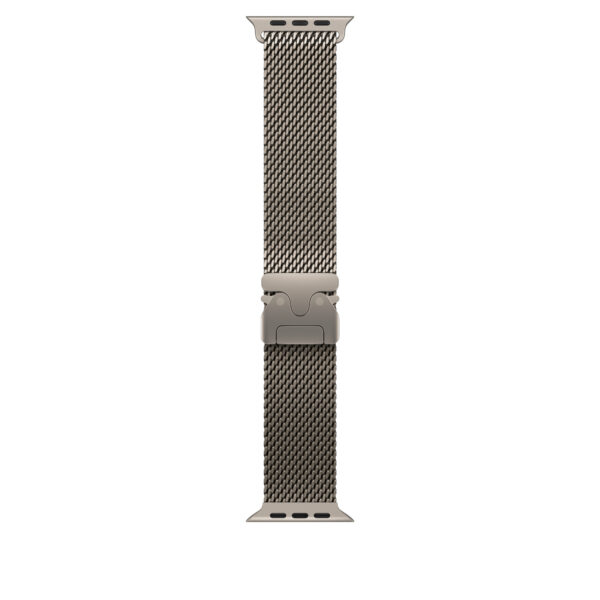 AW BAND 49MM TITANIUM MILANESE NATURAL S „MXKC3ZM/A”