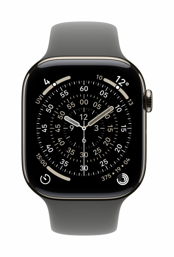 AW BAND 46MM SPORT STONE GRAY M/L „MXLY3ZM/A”