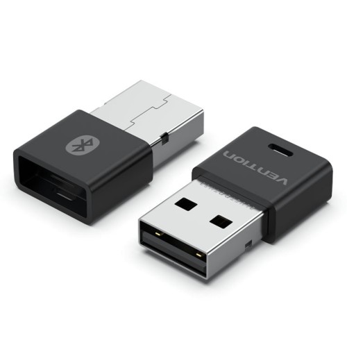 Adaptor Bluetooth Vention, Bluetooth 5.4, conectare prin USB 2.0, negru, „NALB0” (timbru verde 0.08 lei) -6922794788190