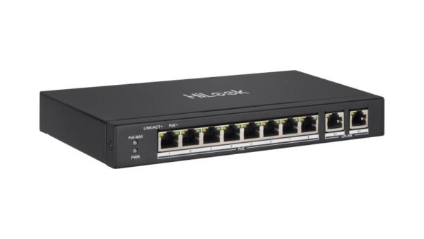 Switch PoE cu 8 porturi HikVision HiLook NS-0310P-60, 10/100 Mbps, 5.6 Gbps, 4.1664 Mpps, MAC 16K „NS-0310P-60” (timbru verde 2 lei)