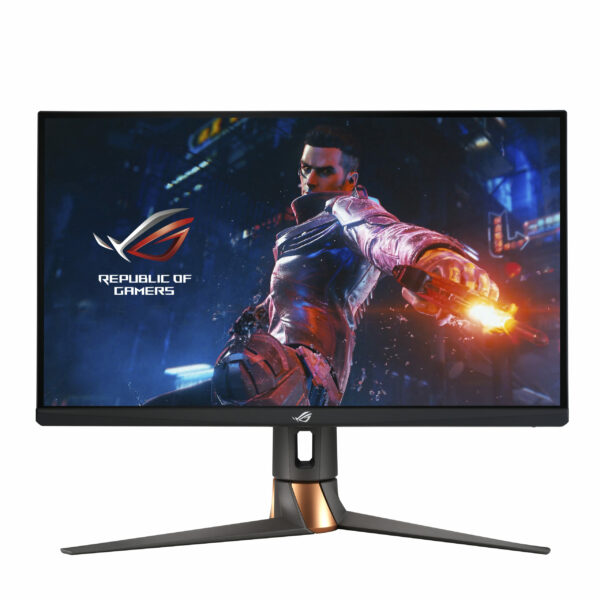 Monitor Gaming Fast IPS LED ASUS ROG Swift 27″ PG27UQR, UHD (3840 x 2160), HDMI, DisplayPort, Pivot, 160 Hz, 1 ms (Negru) „PG27UQR” (timbru verde 7 lei)