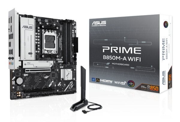 MB AMD B850 SAM5 MATX/PRIME B850M-A WIFI ASUS „PRIME B850M-A WIFI”