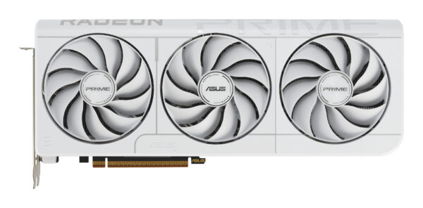 VGA PCIE16 RX9070XT 16GB GDDR6/PRIME-RX9070XT-O16G-WHITE ASUS „PRIME-RX9070XT-O16G-WHITE”