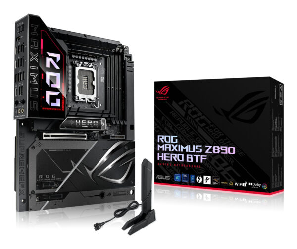 MB Z890 S1851 ATX/ROG MAXIMUS Z890 HERO BTF ASUS „ROG MAXIMUS Z890 HERO BTF”
