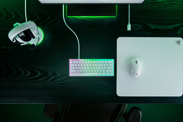 Razer Huntsman V3 Pro TKL, alb „RZ03-04981700-R3M1” (timbru verde 0.8 lei)
