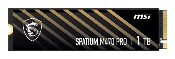 MSI SPATIUM M470 PRO PCIe 4.0 NVMe M.2 1TB „SPATIUM M470 PRO PCIE 4.0 NVME M.2 1TB”