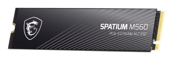 MSI SPATIUM M560 PCIe 5.0 NVMe M.2 2TB „SPATIUM M560 PCIE 5.0 NVME M.2 2TB”