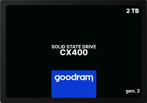 GOODRAM SSD 2TB CX400 G.2 2,5 SATA III „SSDPR-CX400-02T-G2”