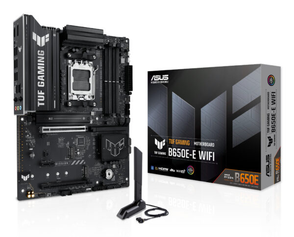 Placa de baza ASUS TUF GAMING B650E-E WIFI, AM5, AMD B650, ATX „TUF GAMING B650E-E WIFI”
