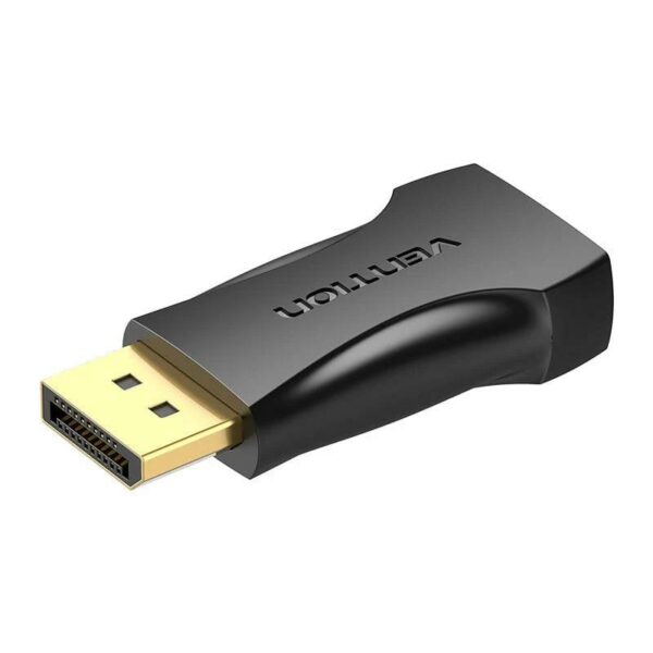 Adaptor video Vention, DisplayPort (T) la HDMI (M), rezolutie 1080p la 60Hz, negru, „HBOB0” (timbru verde 0.08 lei) – 6922794752603