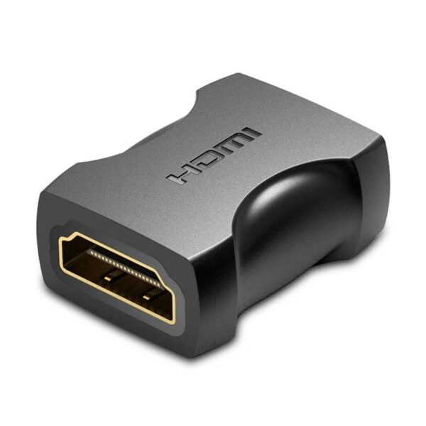 Adaptor video Vention, cupla HDMI (M) la HDMI (M), rezolutie 4K la 60Hz, bidirectional, conectori auriti, negru, „AIRB0-2” (timbru verde 0.08 lei) – 6922794747968
