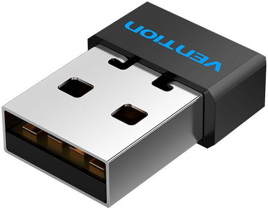 Adaptor retea Vention, extern, wireless, 2.4GHz, USB 2.0, IEEE802.11b/n/g, negru, „KDRB0” (timbru verde 0.08 lei) -6922794767294
