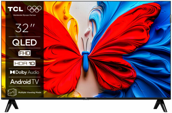 Smart TV QLED 32S5K Seria S5K 80cm negru Full HD „32S5K” (timbru verde 15 lei)