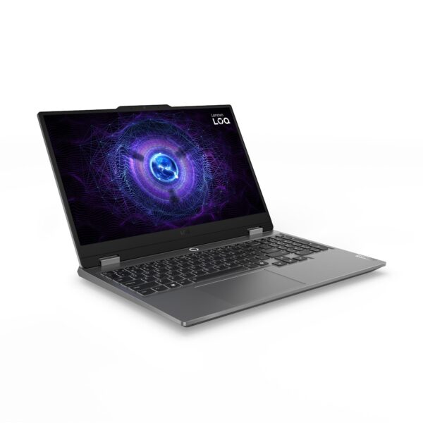 Gaming 15.6 LOQ 15IRX9, FHD IPS 144Hz, Procesor Intelxxxx CoreTM i7-13650HX (24M Cache, up to 4.90 GHz), 16GB DDR5, 1TB SSD, GeForce RTX 4050 6GB, No OS, Luna Grey „83DV01E3RM” (timbru verde 3.5 lei)