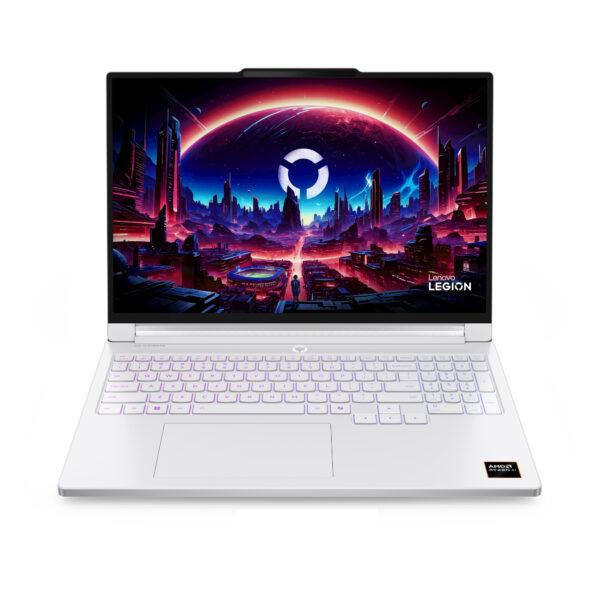 Gaming 16 Legion 7 16AGP11, WQXGA OLED 240Hz, Procesor AMD RyzenTM AI 7 450, 32GB LPDDR5X, 1TB SSD, GeForce RTX 5060 8GB, No OS, Glacier White, 3Yr Onsite Premium Care „83Q8000YRM” (timbru verde 3.5 lei)