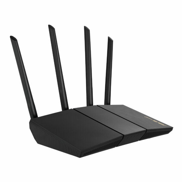 Router wireless Asus RT-AX57 Wireless AX3000 Dual Band WiFi 6, ETHERNET LAN (RJ-45) PORTS 5, Router External antenna x 4, 802.11 a/b/g/n/ac/ax „90IG06Z0-MO3C00” (timbru verde 0.8 lei)