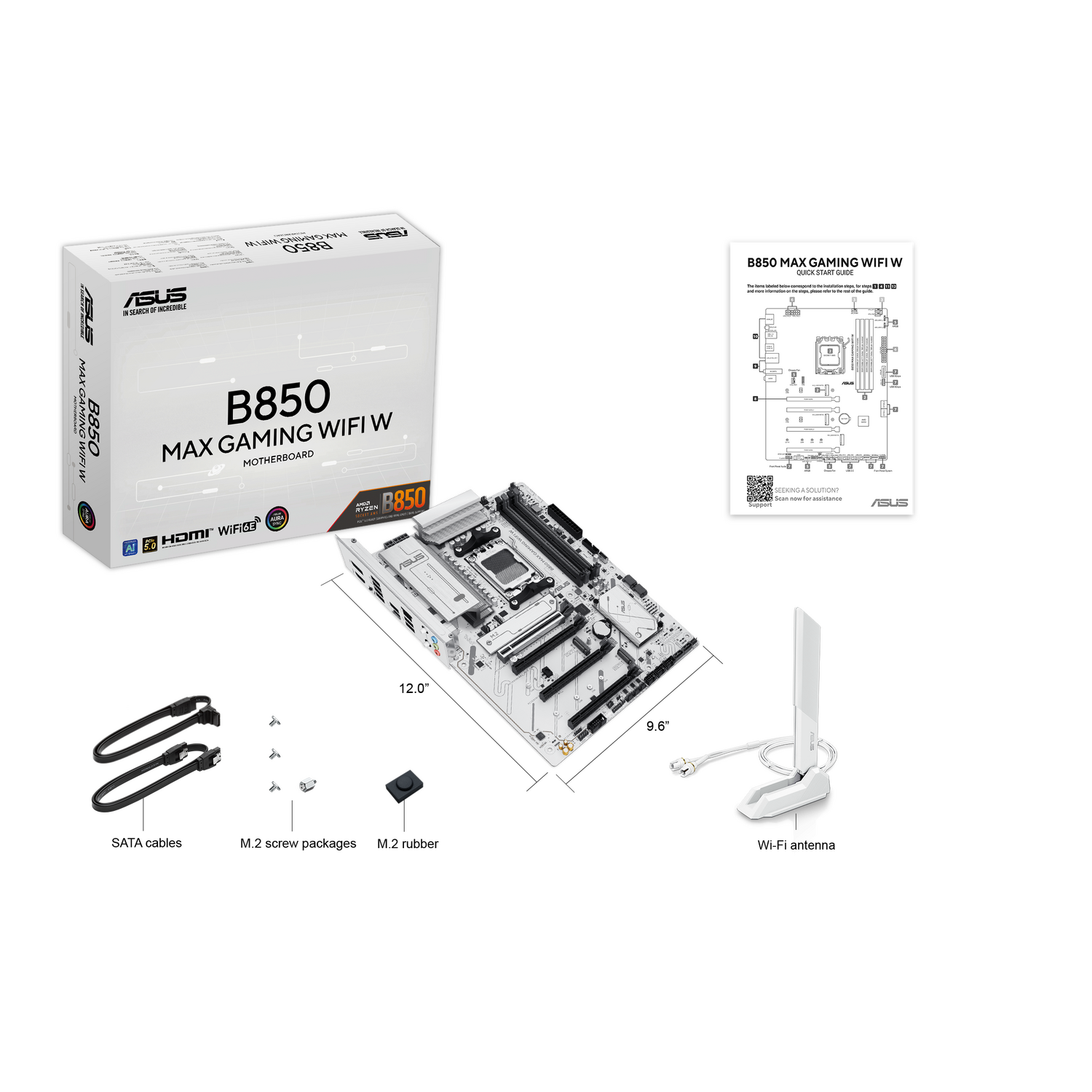 B850 MAX GAMING WIFI W