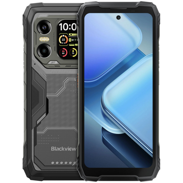Blackview XPLORE 1X Rugged Phone 5G 6.78 inch FHD 2460×1080 120Hz + 2.01 inch 296×240 12/256Gb MT 7050 Octa-Core 2.4GHz 50MP Front 108+20MP NFC 10000mAh „BVXPLORE1X_BK_EU” (timbru verde 0.45 lei)