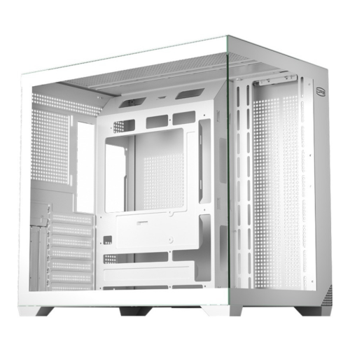 CARCASA PCCooler „C3 T700 Wh”, middle tower, gaming, fara sursa, suporta 10xfan, USB Type-C x 1, USB 3.0 x 1, USB 2.0 x 1, audio+mic, 7 sloturi expansiune, alb, „C3 T700 WH” (timbru verde 0.32lei)
