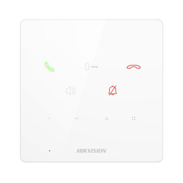 POST INTERIOR INTERFON AUDIO ALB „DS-KH6000-E1/WH” (timbru verde 0.8 lei)