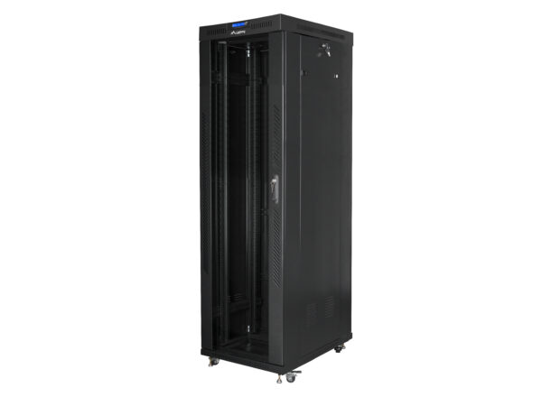 Cabinet rack 19″ 42U600x1000, glassdoor „FF01-6042-12B”