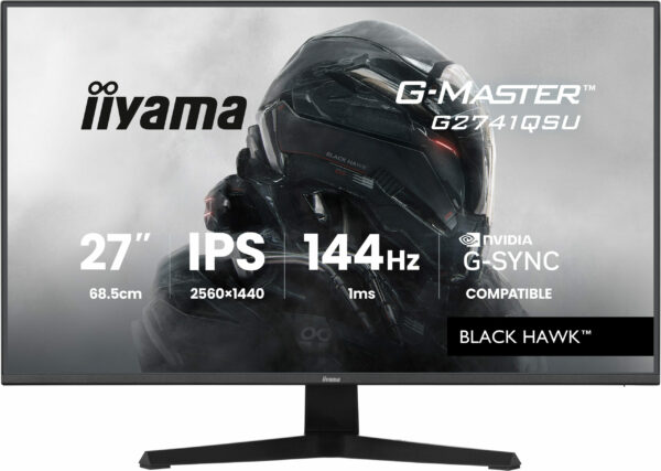 Monitoare LED iiyama G2741QSU-B1 „G2741QSU-B1” (timbru verde 7 lei)