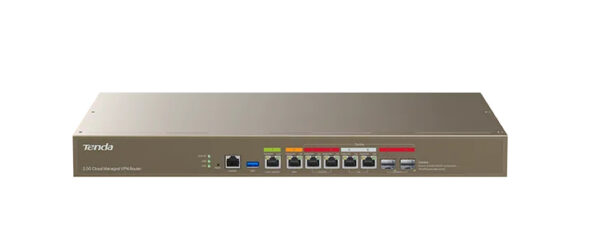 ROUTER Tenda wireless VPN, multi-WAN, multigigabit 1 x 2.5GE RJ45, 5 x GE RJ45, 2 x SFP, „G300-F” (timbru verde 0.8 lei)