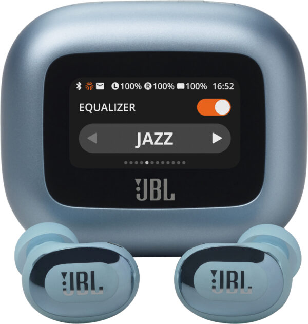 Live Buds 3, Autonomie 10 ore, Bluetooth 5.3, Albastru „JBLLIVEBUDS3BLU” (timbru verde 0.18 lei)