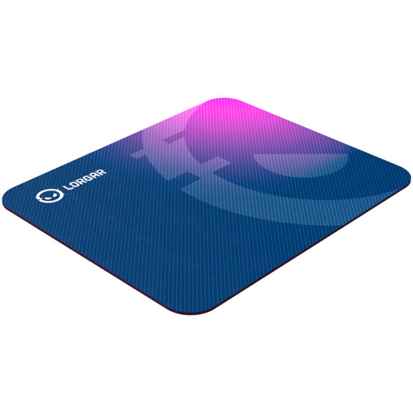 Lorgar Main 133, Gaming mouse pad, High-speed surface, Purple anti-slip rubber base, size: 360mm x 300mm x 3mm, weight 0.2kg „LRG-GMP133”
