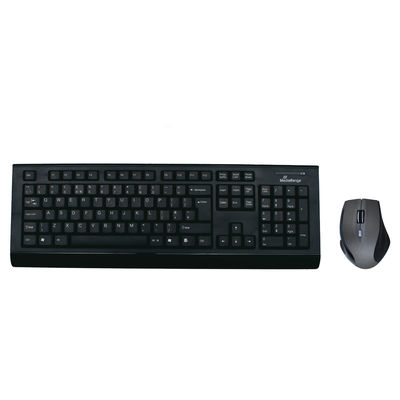 MediaRange Wireless keyboard and 5-button optical mouse set, QWERTY (UK), black „MROS104-UK” (timbru verde 0.8 lei)