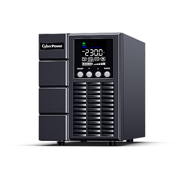 UPS CYBER POWER Online dubla conversie cu Sinusoida Pura, tower, 1000VA 900W 1xIEC C13 2xSchuko, „OLS1000EA-DE” (timbru verde 11 lei)