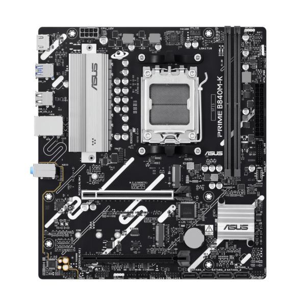 Placa de baza Asus PRIME B840M-K, AM5, DDR5, mATX, Negru „PRIME B840M-K”