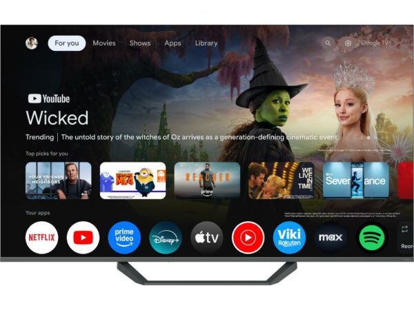 Tesla Google TV QLED Q50E655GUS, 127 cm, UHD, gri250 cd/m, CI+, HDR, VESA 200x300mm „Q50E655GUS” (timbru verde 15 lei)