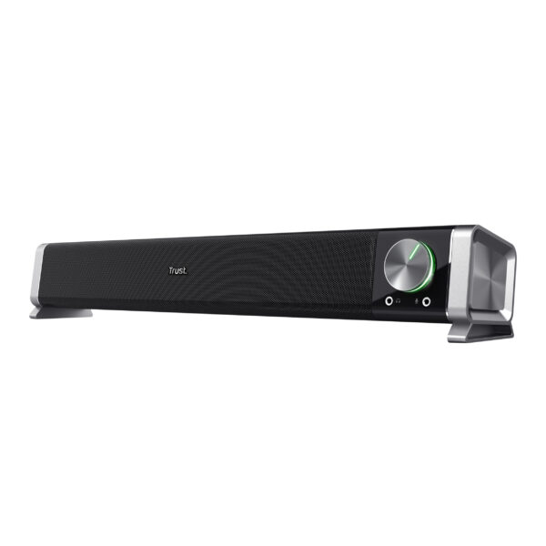Soundbar Trust Asto 12W, negru „TR-21046” (timbru verde 2 lei)