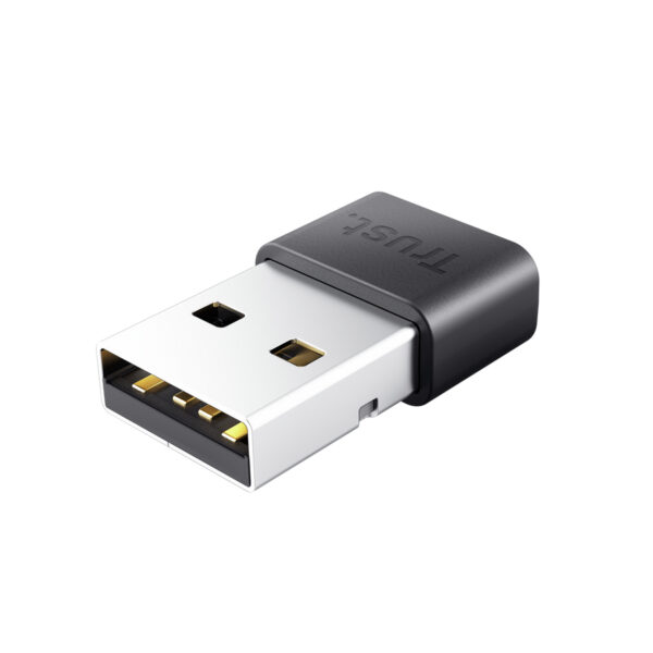 Adaptor Bluetooth Trust Myna 5.4, negru „TR-26027” (timbru verde 0.18 lei)